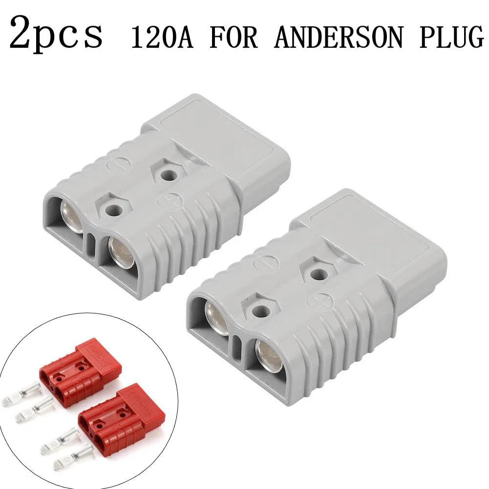 120 FOR Anderson Plugs 16-25mm2 Cable Terminal Forklift Battery Power Connector Plastic 120A For Anderson Plugs 63*45mm