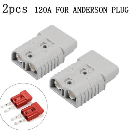 120 FOR Anderson Plugs 16-25mm2 Cable Terminal Forklift Battery Power Connector Plastic 120A For Anderson Plugs 63*45mm