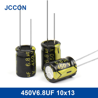 Aluminum Electrolytic Capacitor 450V 6.8uF High Frequency Low ESR Low Resistance
