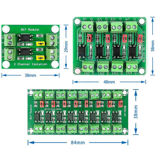 817 Optocoupler Voltage Isolation and Drive Module