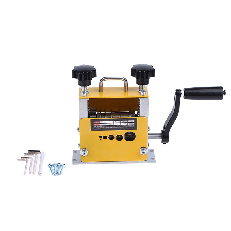 Portable Wire Stripper 0.5-15mm & 1-17mm Rust-Proof Blade Cable Tool