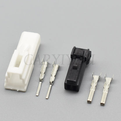 DJ7026C-1.2-21 Automotive 1.2mm 2-Pin Unsealed Wire Harness Connector Female Socket
