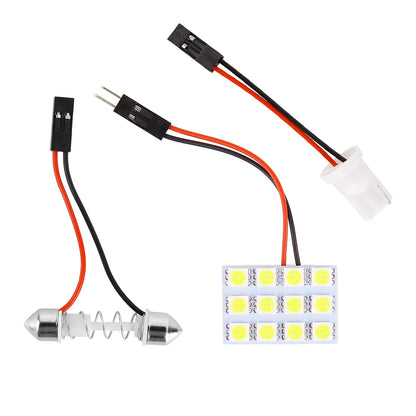 T10 LED Interior Panel Light 12V White Dome Reading Lamp 48/24/12 SMD