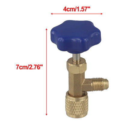 Common Opening Valve Bottle Opener 1/4 SAE Accessories Easy Installation Parts Repair Spare R410A Long Lasting