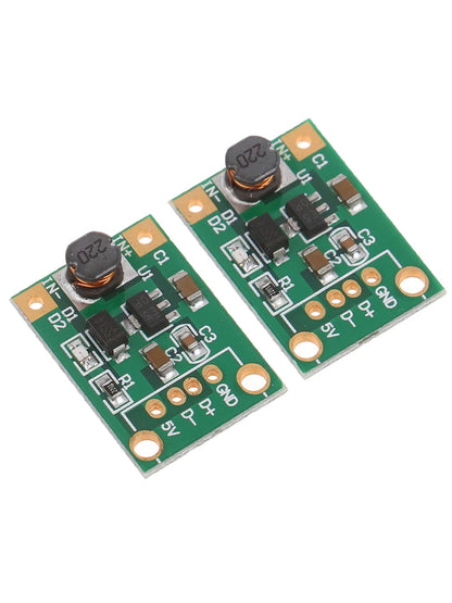 5V DC DC Converter Step Up Power Supply DC-DC Booster Boost Buck Converter Board Step-Up 500MA Voltage Regulator 0.9V-5V to 5V