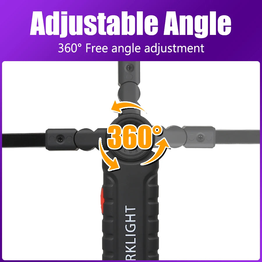 395nm UV Flashlight Rechargeable Blacklight UV Lamp