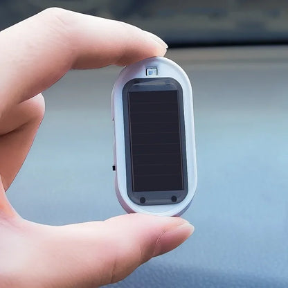 Solar Powered Fake Security Alarm LED Flashing Anti-Theft Light 2/1PCS