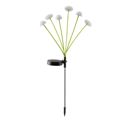 Solar Christmas Jellyfish Mushroom Lawn Lights Waterproof 6/8/10 Heads Garden Decoration Atmosphere Lighting