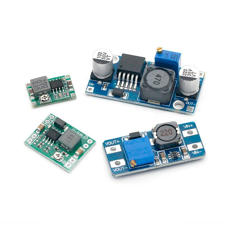 DC-DC Adjustable Boost Buck Voltage Regulator LM2596S MT3608 MP1584EN ...
