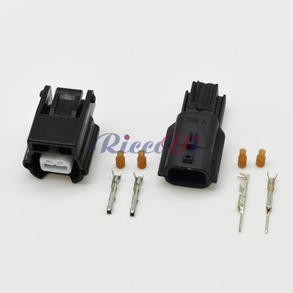2 Pin Waterproof Connector 7282-8851-30 7283-8851-30 DJ7021K-0.6 0.6mm PA66 Male Female