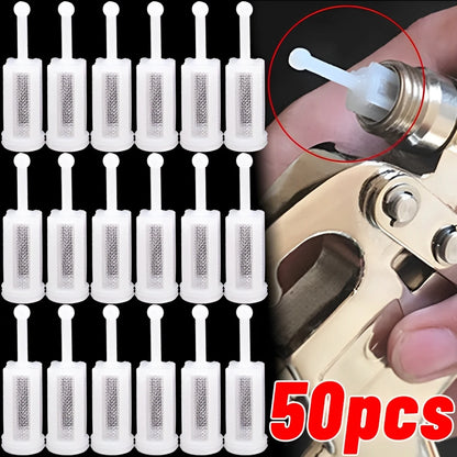 Nylon Fine Mesh Spray Gun Filter 11×38mm | Anti-Clog Replacement Part | 5–50PCS