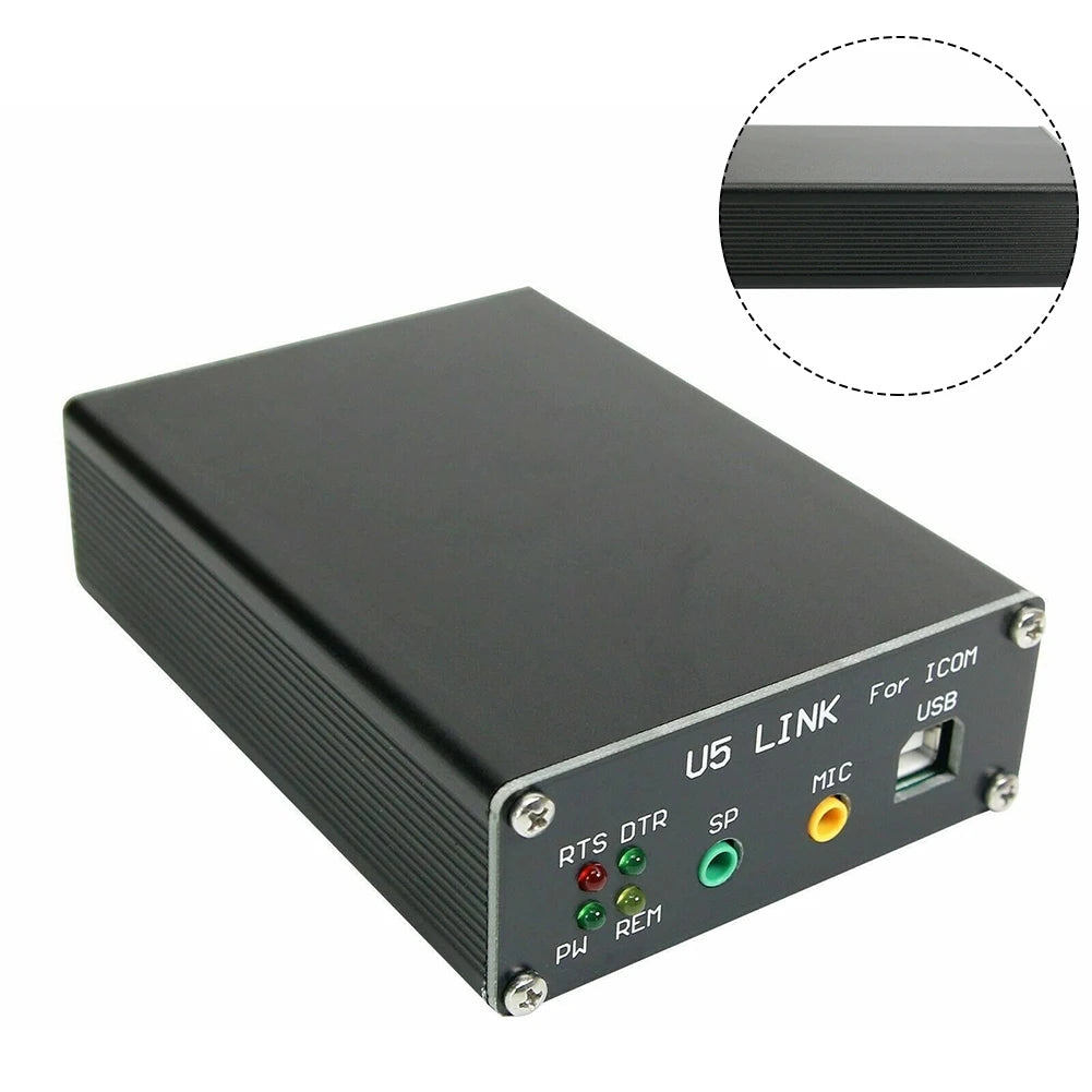U5 Link COM Radio Connector For Radio Connector With Power Interface Pc66 Power Saving Box For HRD/DM780/LOGG32