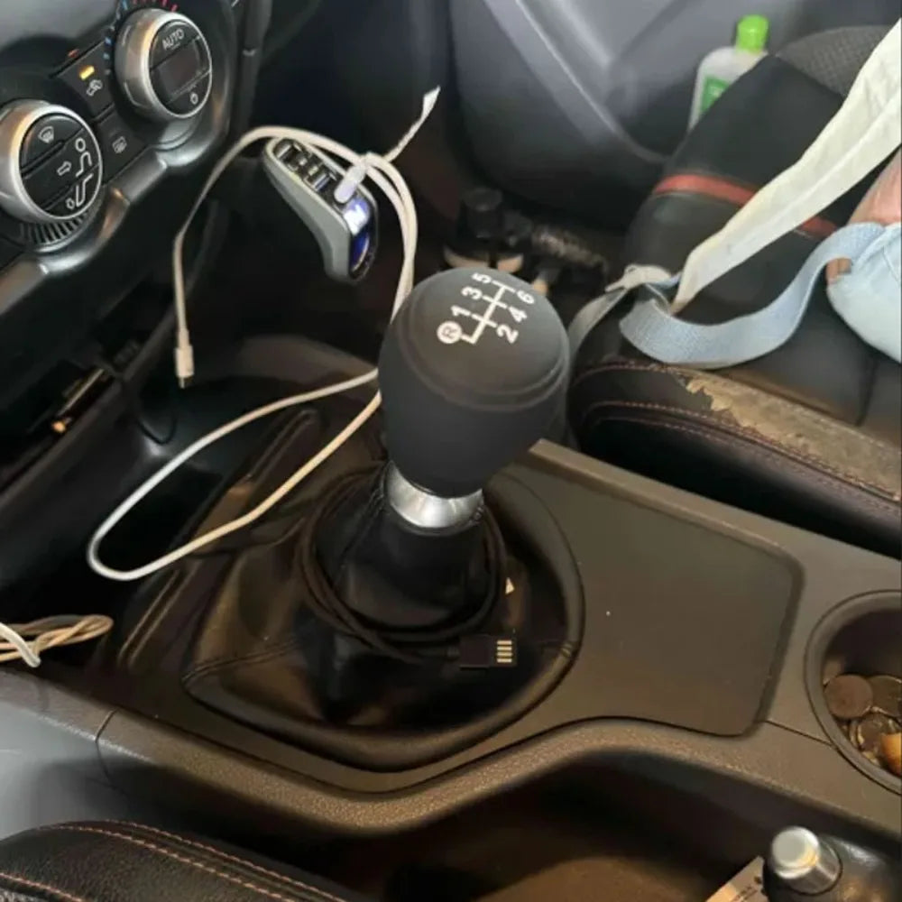 Universal Gear Shift Knob Silicone Cover Gear Rod Protect Case Dustproof WaterProof Lever Handle Skin Nonslip Manual Shifter