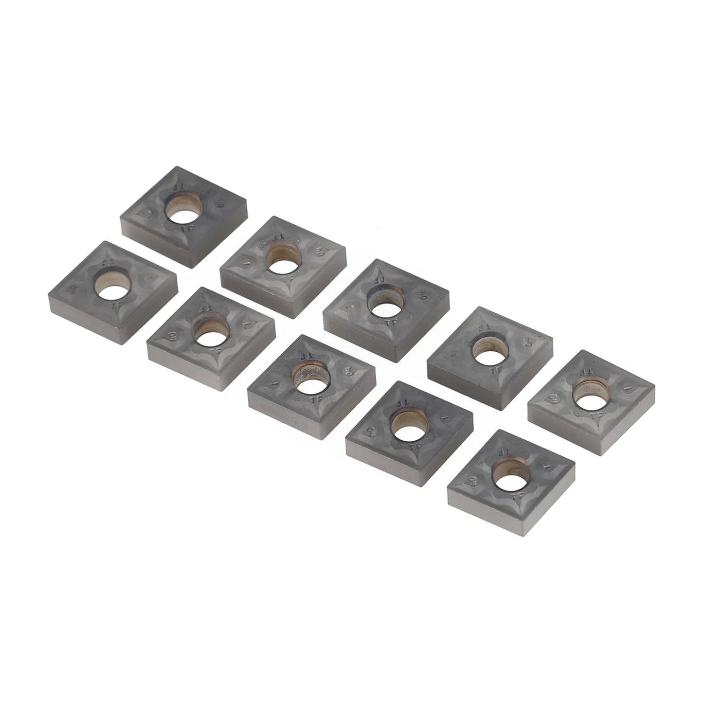10pcs CNMG120404-TF IC907 Blades Hard Alloy Blades Lathe Turning Blades Grinding  For Semi-finishing And Finishing