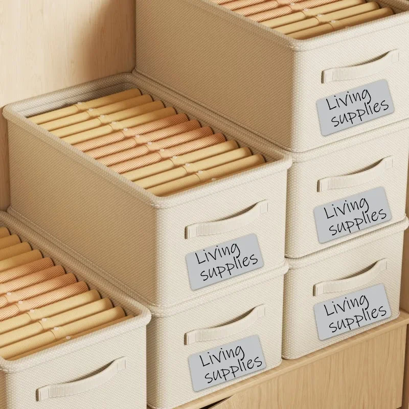 300/160Pc Waterproof Labels Stickers Kitchen Bottle Jars Organizer Label Reusable Adhesive Sticker Packaging Food Category Label