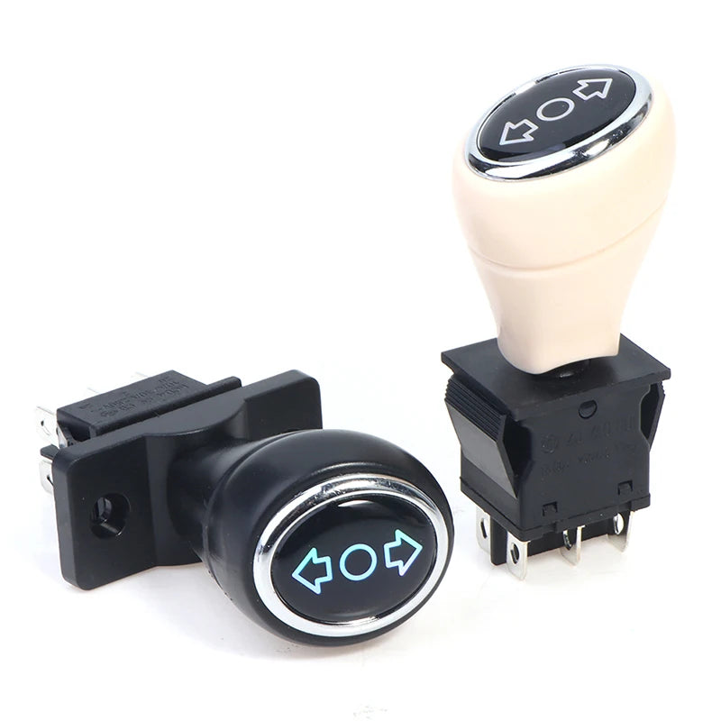 1PC Metal Plastic Switch Arrow Position Children's Electric Vehicle Forward and Backward Gear