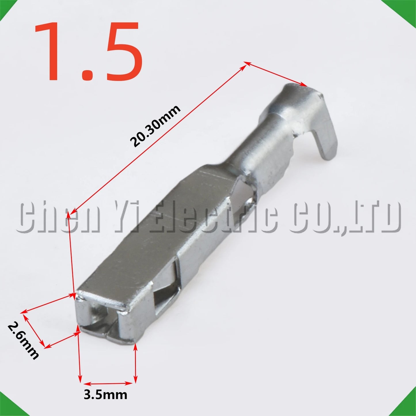 50pcs 1.5/2.8mm Wire Crimp Pins Male Female for Automotive Connector