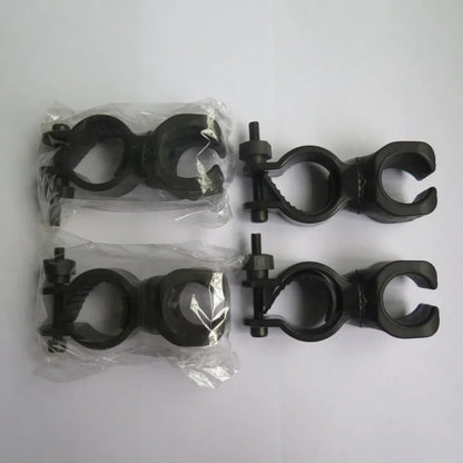 Bicycle Handlebar Flashlight Clip Holder Riding Handlebar Universal 360 Degree Rotating Bike LED Torch Mount Clamp Grip Bracket
