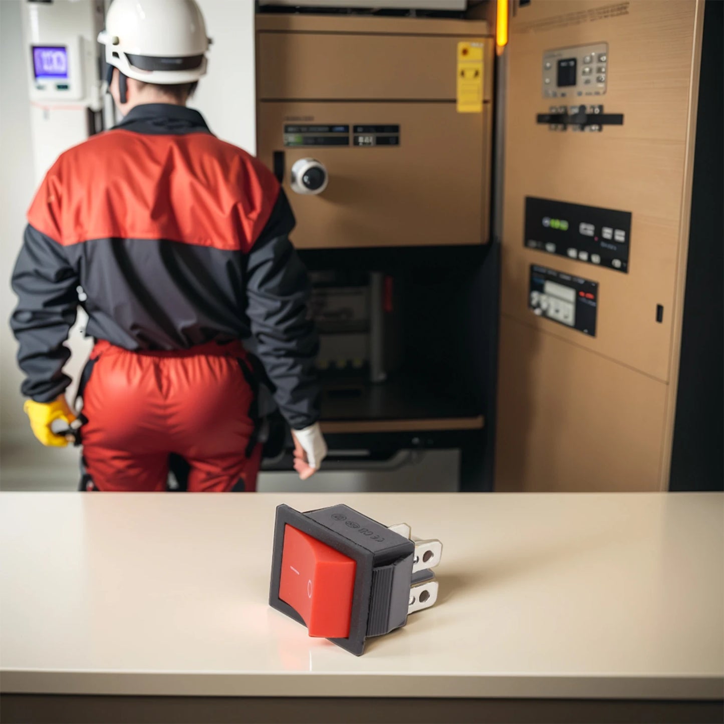 16A Power Switch 4-Pin Power Button 4-Pin Configuration High-Power Capabilities For Home Use For Industrial Use