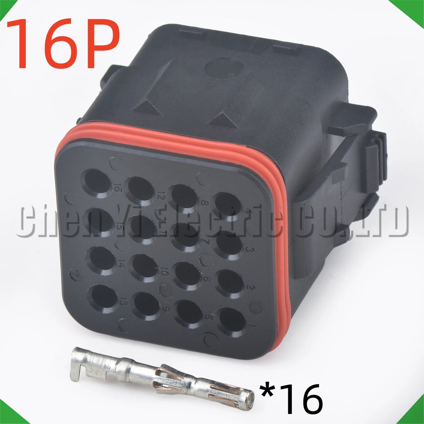 16 Pin Headlight Connector 132016-001 132016-000 for Iveco X5000 M3000S