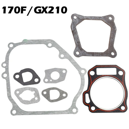 Engine Gasket Set For GX200 168F/170F 2-3KW EnginePetrol Generator Trimmer Electrical Equipment & Supplies Parts