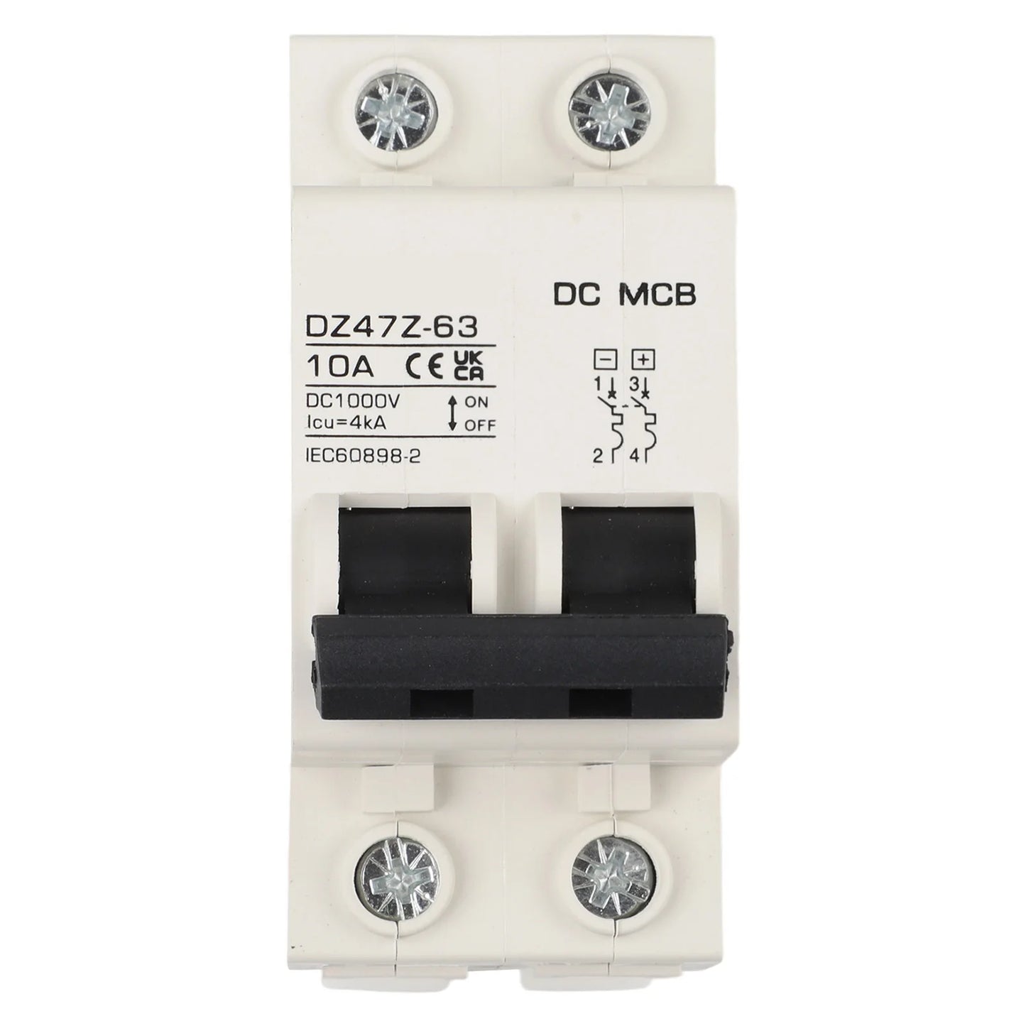 DC Power Supply 1000V Isolator Rated Current 32A Dc Circuit Breaker For Solar System Power Distribution Facilities