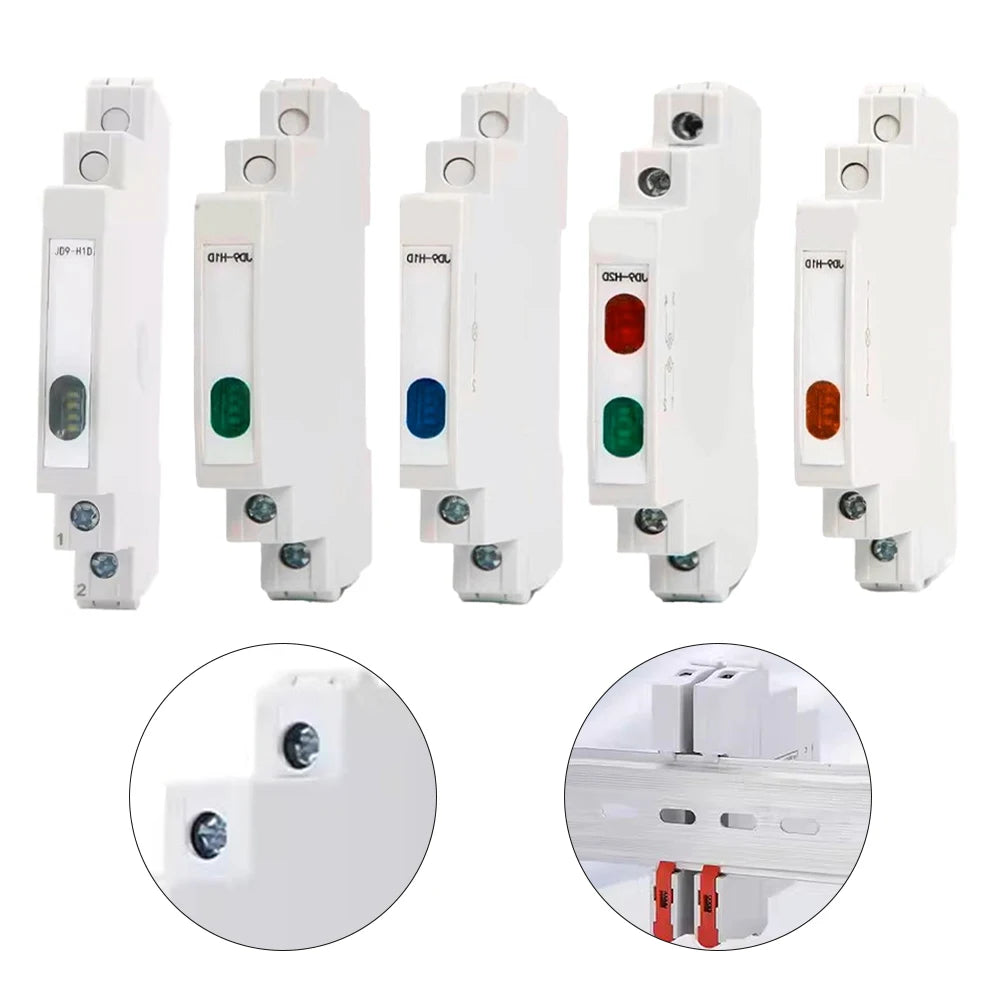 Sustainable Performance JD9 Din Rail Indicator Light with High Protection Level IP20 for Electrical Safety Standards