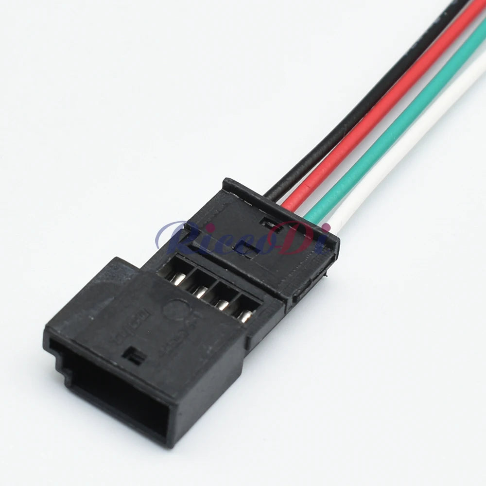 4 Pin Automotive Connector Car Ambient Light Door Light Wire Harness Plug 968813-9 838069609 0-1452576-1 968813-1