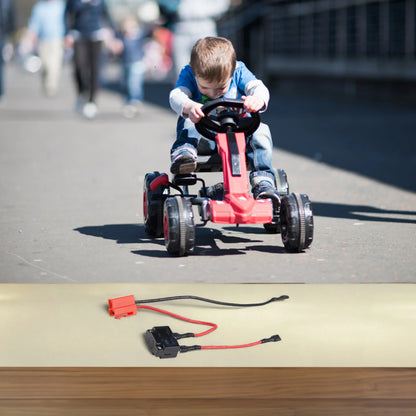 Fuse Battery Harness Ride-On Toy Battery Harness Red black Replacement Battery Harness Connector Accessory Reliable Performance
