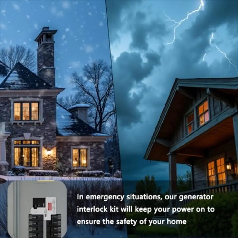 Home Generator Setup Generator Interlock Kit Installation Manual Complete Generator Installation Package Powerguard
