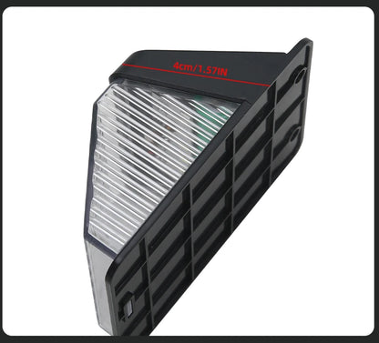 Mini Solar LED Wall Lamp with Light Sensor Waterproof Garden Light