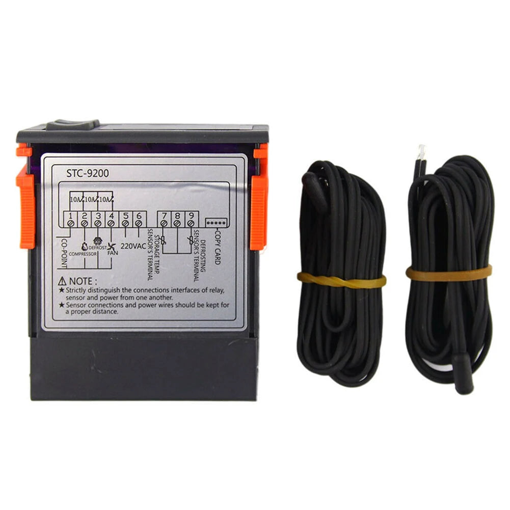 STC-9200 Temperature Controller With Refrigeration Defrost Fan Alarm Function And Two Sensor Instrument Tool For Industry Tool