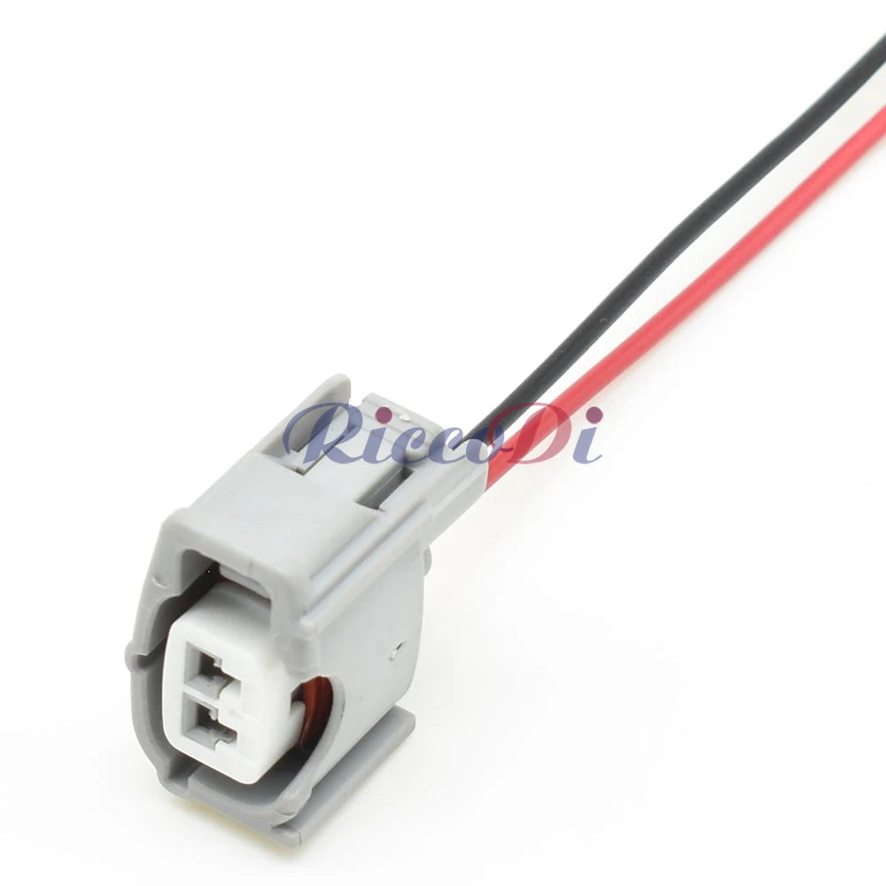 2 Pin Female Male Knock Sensor Connector Fuel Injector Socket Compatible with Toyota Corolla 6189-0611 90980-11875