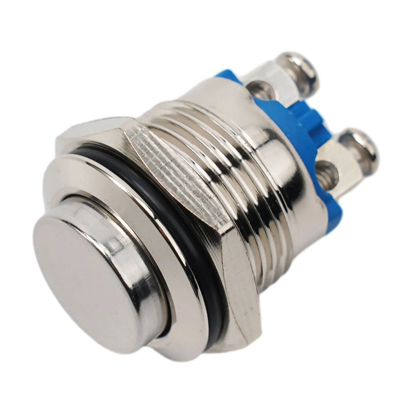 Button Switches 10pcs High Quality Waterproof 16mm Push Button Switches for Relays and Electromagnetic Starters