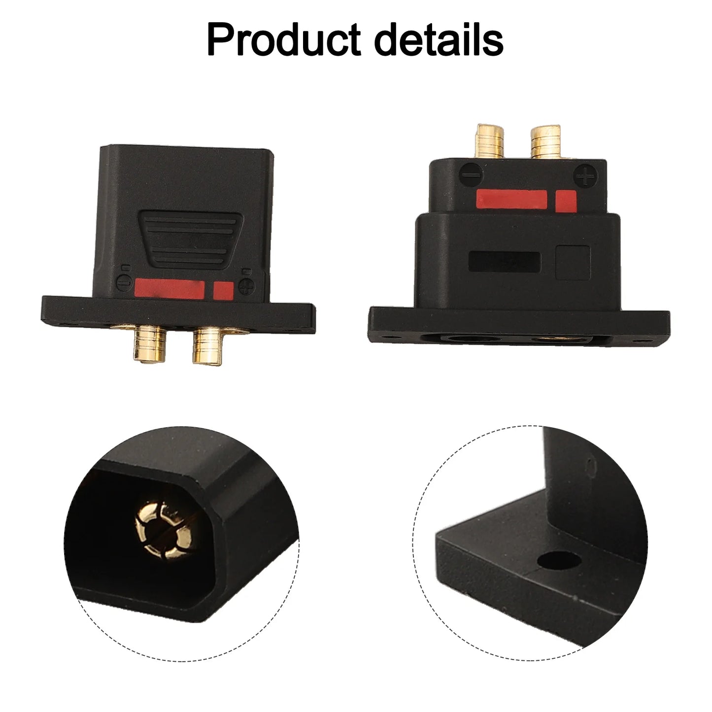 130-180A Male And Female Battery Connectors Anti-Spark Quick Connector QS8P-S For Electric Drones Energy Storage