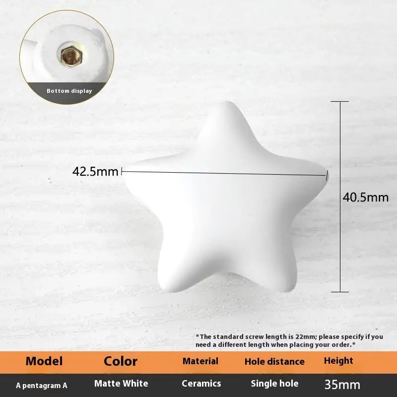 1pc Children's Furniture Handles Nordic Ceramic Children Room Cabinet Handles Macaron Colorful Round Drawer Knobs And Pulls