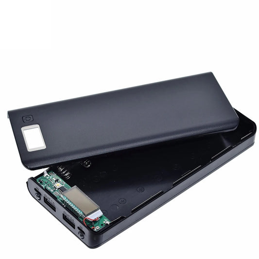5V Dual USB 8x18650 Battery Box DIY Power Bank Case for Mobile Devices