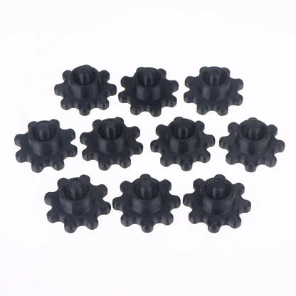 New 10PCS Orange Glass Glue Caps - Durable Plastic Sealing Caps For Standard Glue Bottles, Portable Decoration Tools