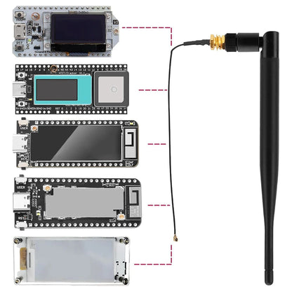 2pcs 915MHz For LORA Antenna Indoor 5dBi Gain For SMA Male For Cable For Gateway Router Communication Antenna Docking Station