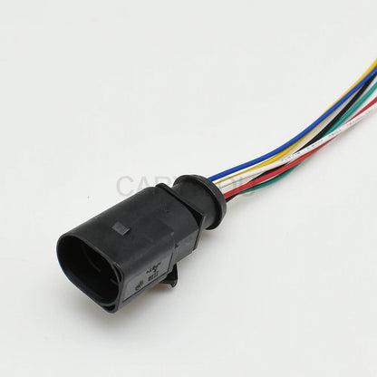 1J0973713G / 42121200 Automotive 6-Pin FEP Sensor Plug — VW Waterproof Connector Sheath