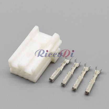 4 Pin Reversing Camera Warning Light Connector 7282-5976 7283-5976 Male Female Socket Plug for Teana Qashqai Car