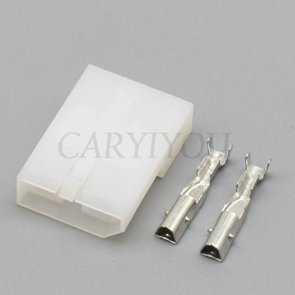 DJ3022-2.3-11/21 Automotive 2-Pin Wire Connector Cable Assembly with Terminals and Wires