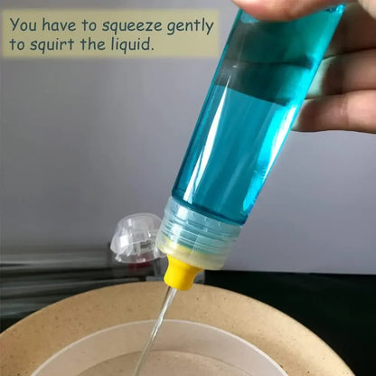 5/1pc Plastic Honey Squeeze Bottle Salad Dressing Dispensers Refillable Condiment Containers Flip Cap Syrup/Sauce/Oil Squeezable