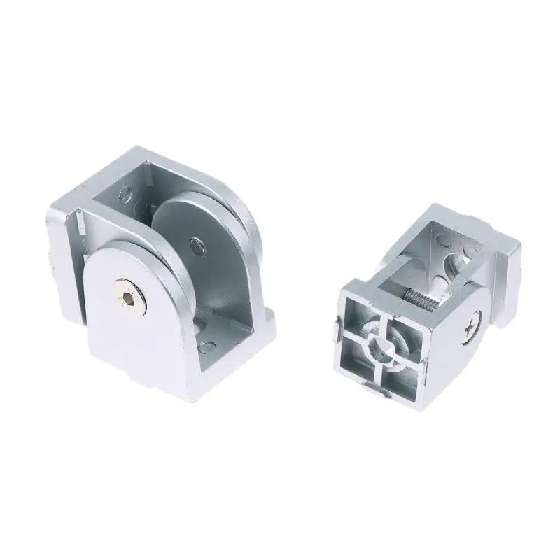 Zinc Alloy Hinge Industrial Aluminum Angle Connector for 20/30/40 Profiles