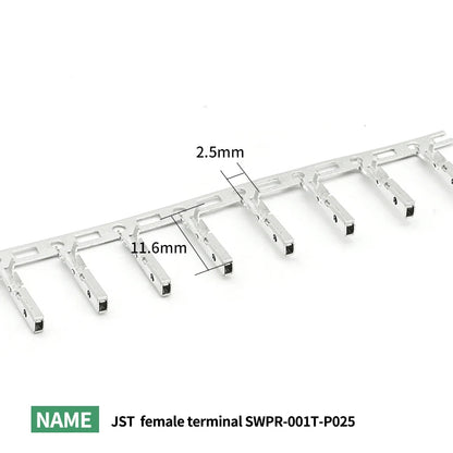Automotive Connectors JST02R-JWPF-VSLE 2/3/4/6/8 Pin Waterproof Connectors Male and Female Butt Plugs
