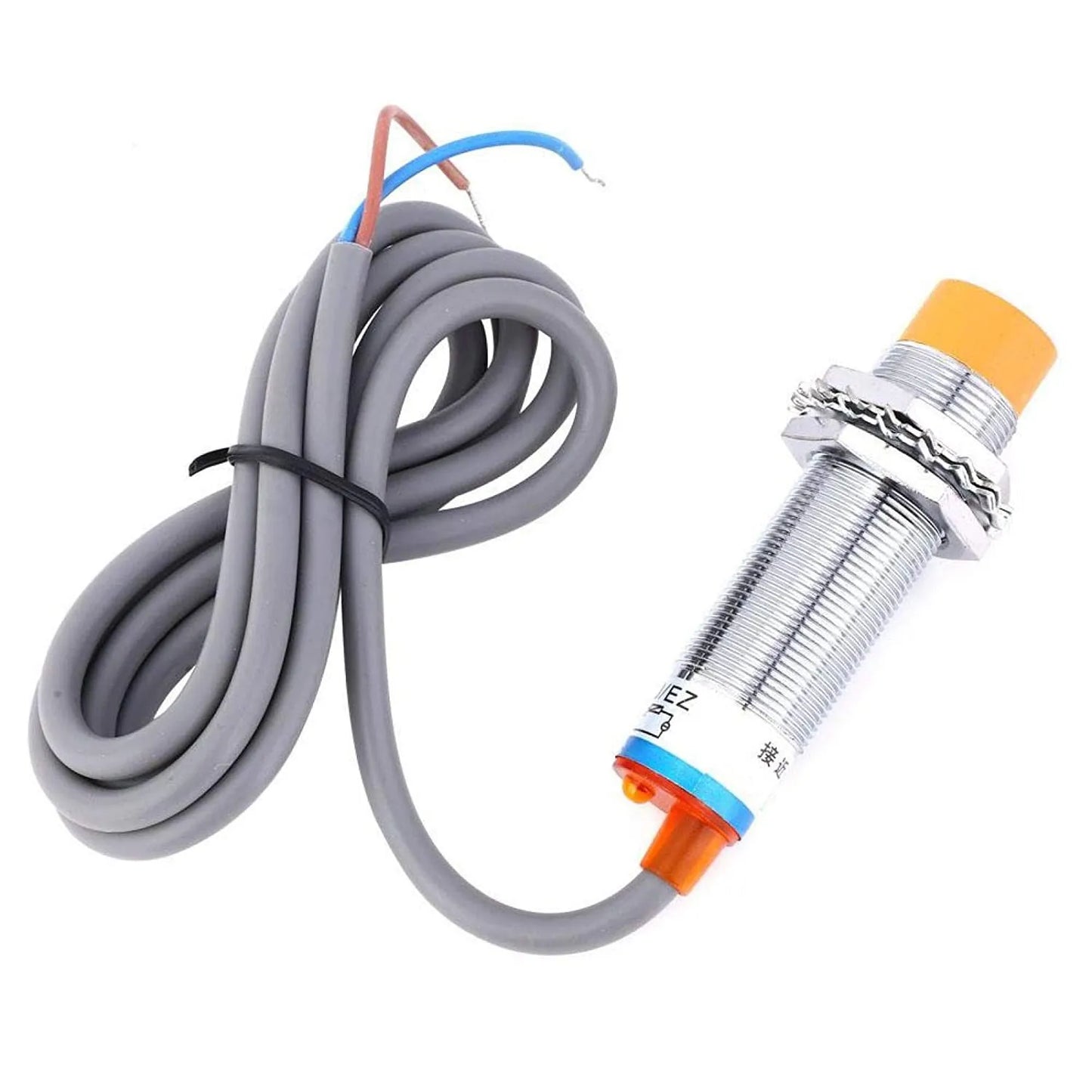 LJ18A3-8-J/EZ AC 90-250V 2-Wire Inductive Proximity Sensor Switch with 8mm Sensing Distance for Metal Object Detection