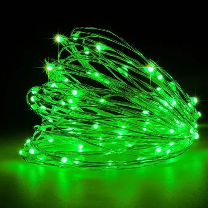 Fairy LED Copper Wire String Lights 1/2/3/5/10/30M USB or Battery Powered for Bedroom Garden Party Wedding Decoration
