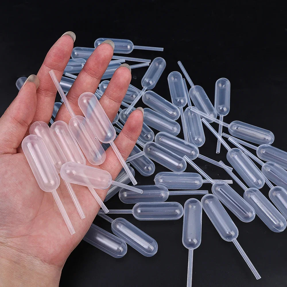 4ml Mini Dropper Pipettes for Cake Decor 50-200PCS