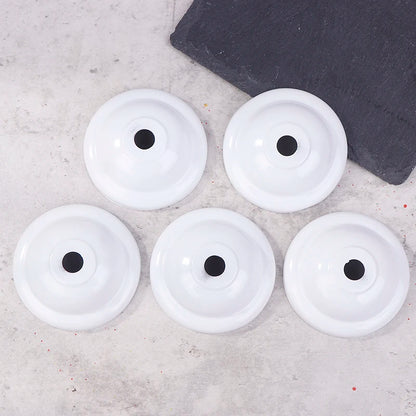5Pcs 10mm Ceiling Lamp Wall Lamp Table Lamp Pendant Lamp Small Ceiling Cover Convex Cover DIY Decorative Cover Middle Hole