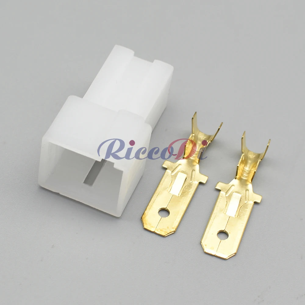 DJ7022-7.8-11/21 2-Pin 7.8mm Automotive Connector Car Harness Plug with Terminal